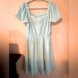 Vintage style floral summer dress